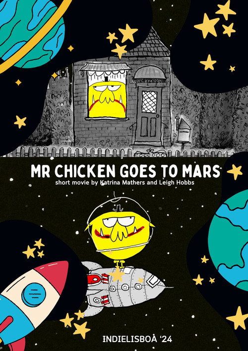 Mr Chicken Goes to Mars Poster