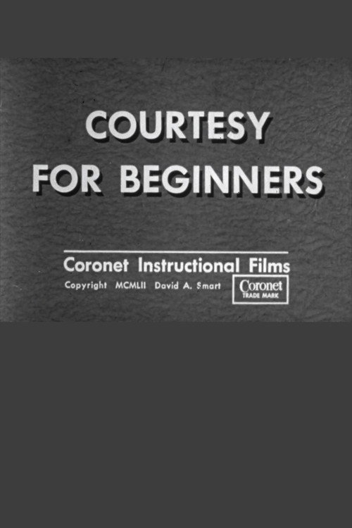 Courtesy For Beginners Poster