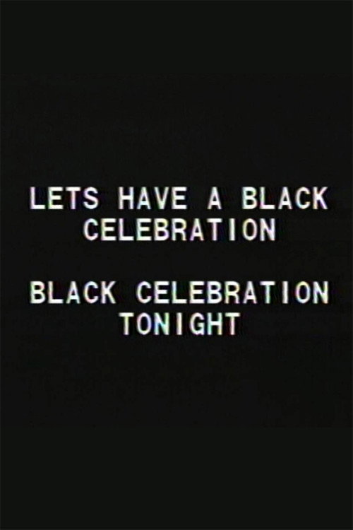 Black Celebration Poster