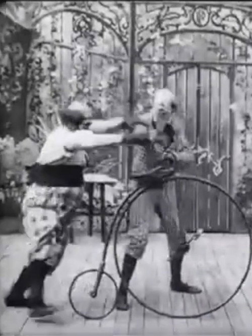 Fantaisie cycliste Poster