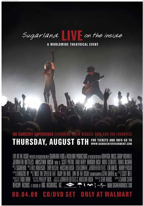 Sugarland: Live on the Inside Poster