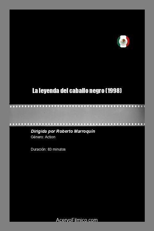 La leyenda del caballo negro Poster