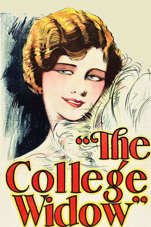 The College Widow Poster