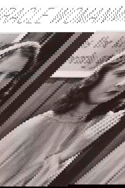 The Miracle Woman Poster