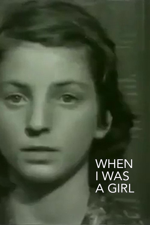 When I Was a Girl Poster