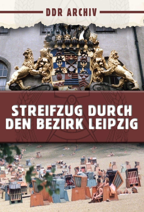Streifzug durch den Bezirk Leipzig Poster