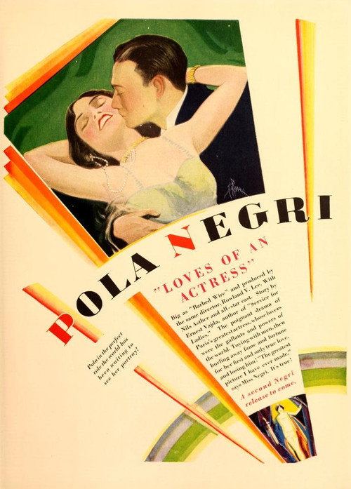 Loves of an Actress Poster
