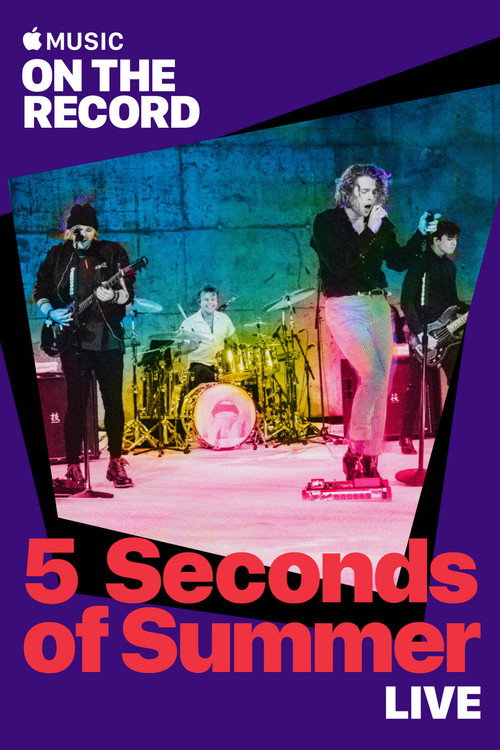 5 Seconds of Summer Live: On the Record Poster