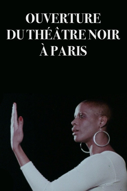 Opening of the Theater Noir in Paris Poster