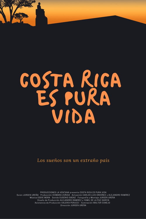 Costa Rica is Pura Vida Poster