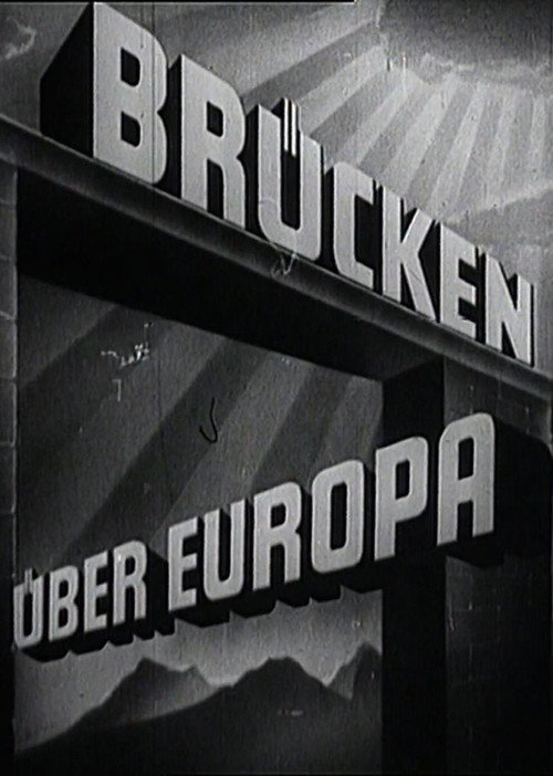 Brücken über Europa Poster