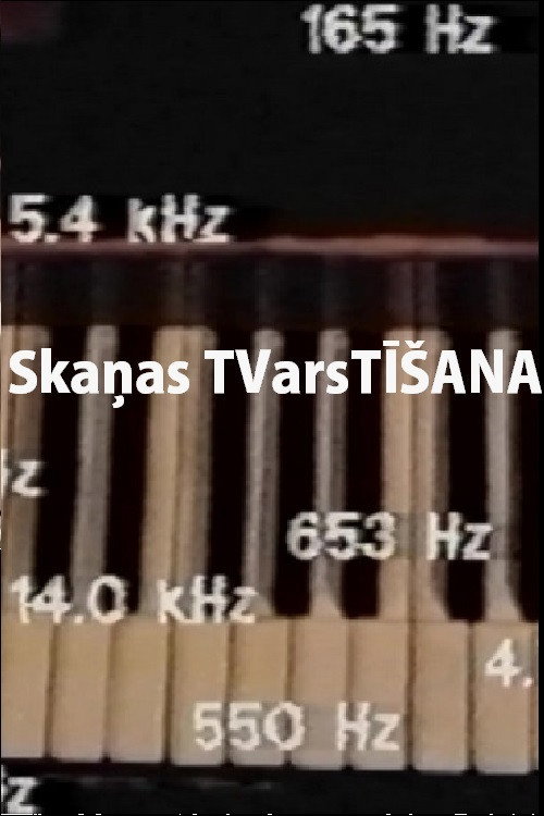Skaņas TVarsTĪŠANA Poster
