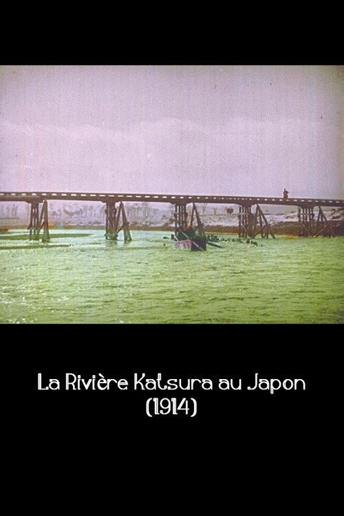 La Rivière Katsura au Japon Poster