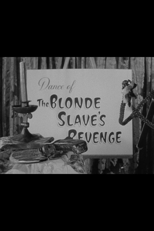 Dance of the Blonde Slave's Revenge Poster