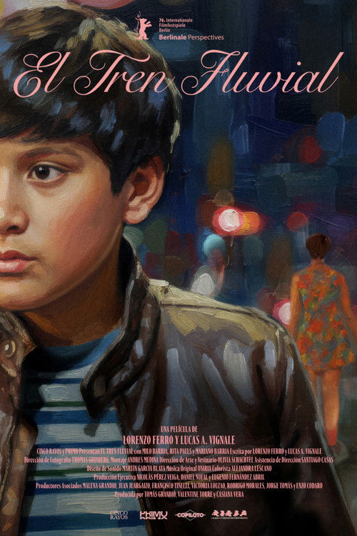 The River Train Poster