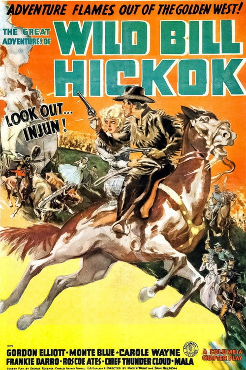 The Great Adventures of Wild Bill Hickok Poster