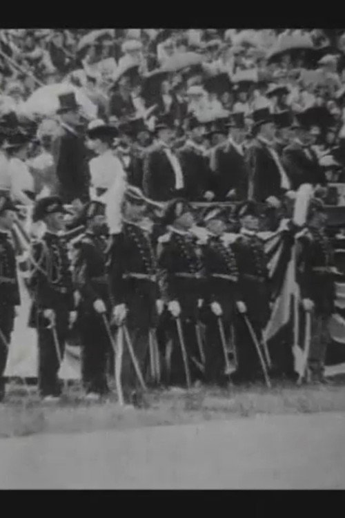 President McKinley Reviewing the Troops at the Pan-American Exposition Poster