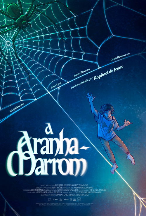 The Writer and the Brown Spider Poster