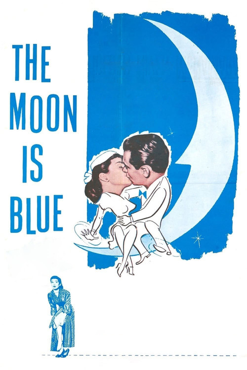 The Moon Is Blue Poster