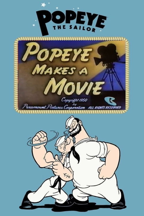 Popeye Makes a Movie Poster