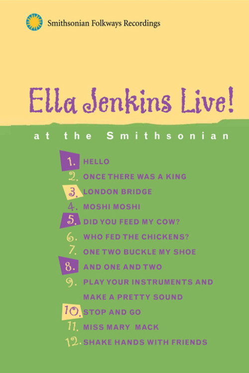 Ella Jenkins Live at the Smithsonian Poster