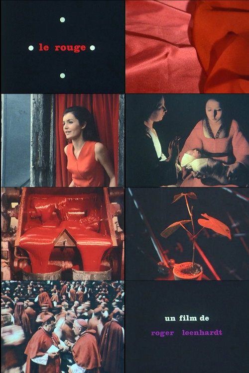 Le rouge Poster