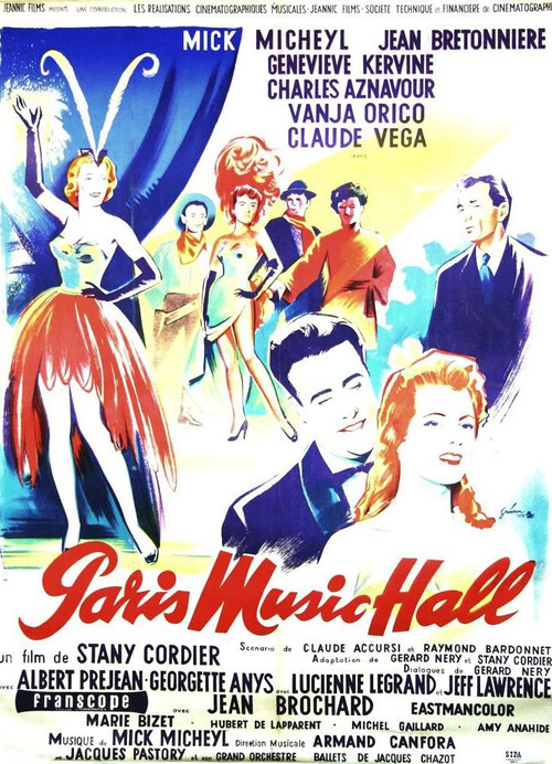 Paris Music Hall Poster