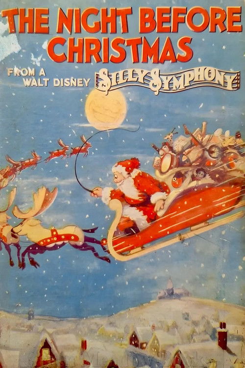 The Night Before Christmas Poster