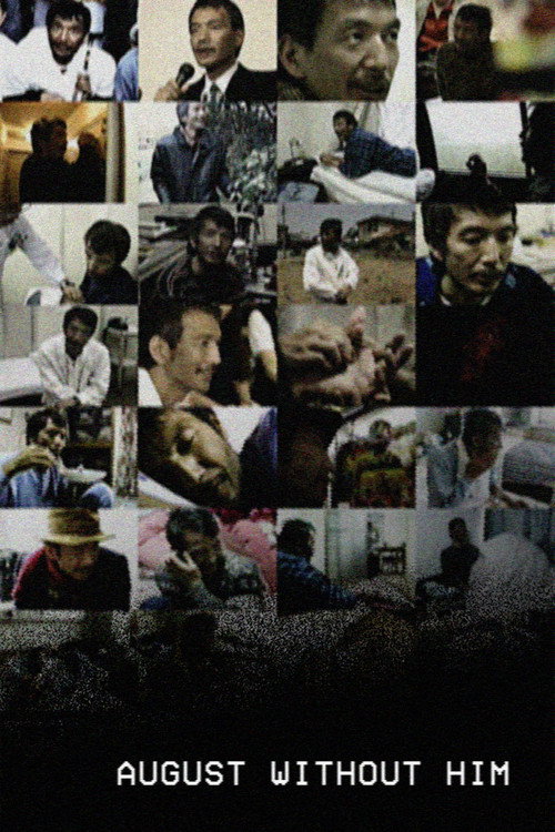 August Without Him Poster