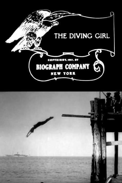 The Diving Girl Poster