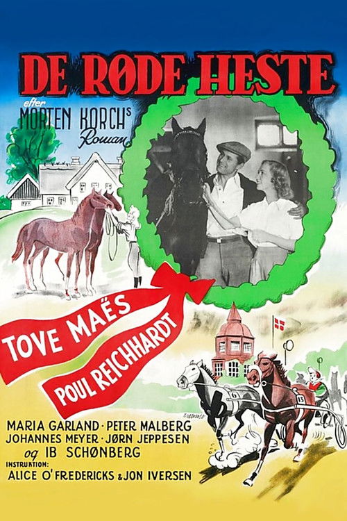 The Red Horses Poster