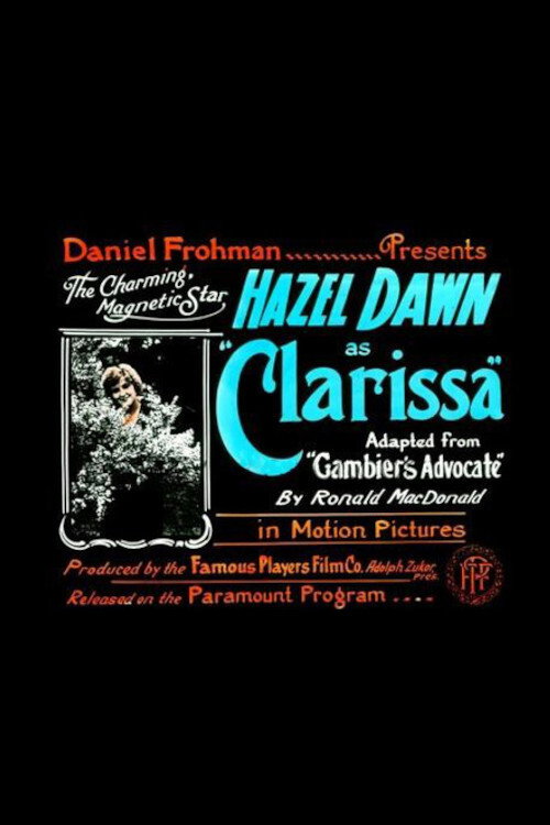 Gambier's Advocate Poster