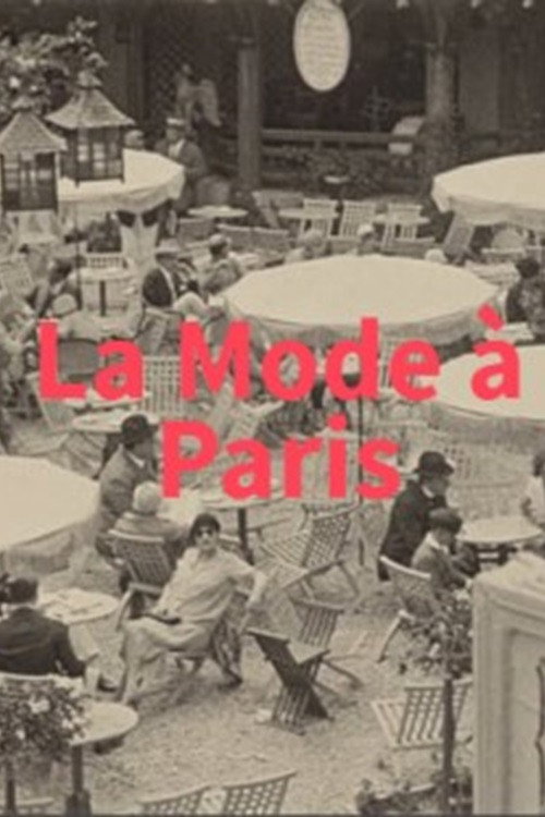 La Mode à Paris Poster