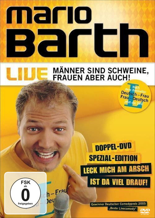 Mario Barth: Männer sind Schweine, Frauen aber auch! Poster