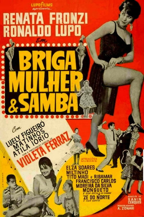 Briga, Mulher e Samba Poster