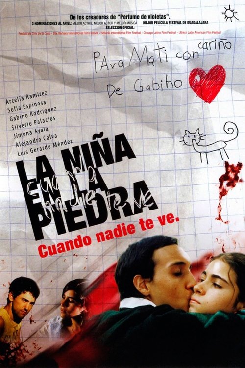 Nadie te ve: La niña en la piedra Poster