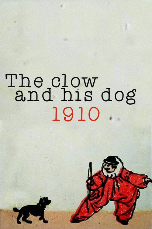 The Clown and His Dog Poster