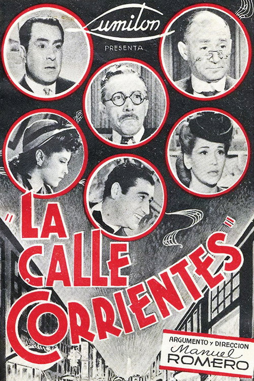 La calle Corrientes Poster