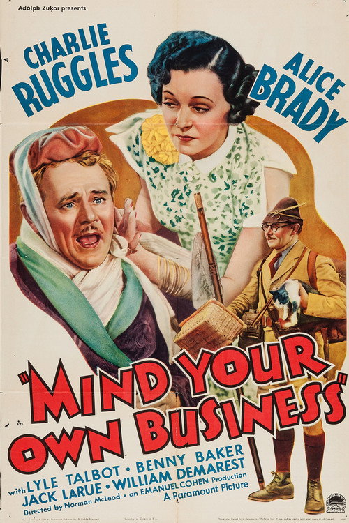 Mind Your Own Business Poster