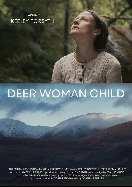 Deer Woman Child Poster
