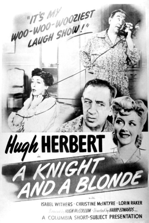 A Knight and a Blonde Poster