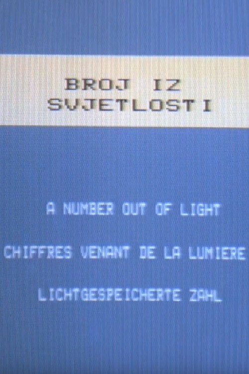 A Number Out of Light Poster