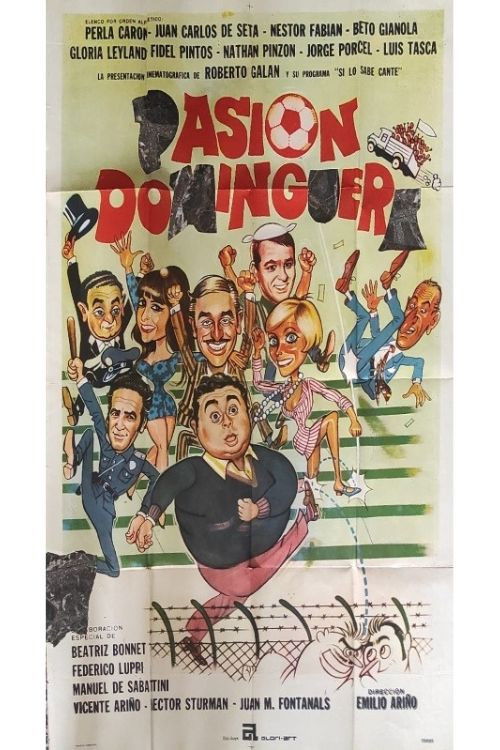 Pasión dominguera Poster