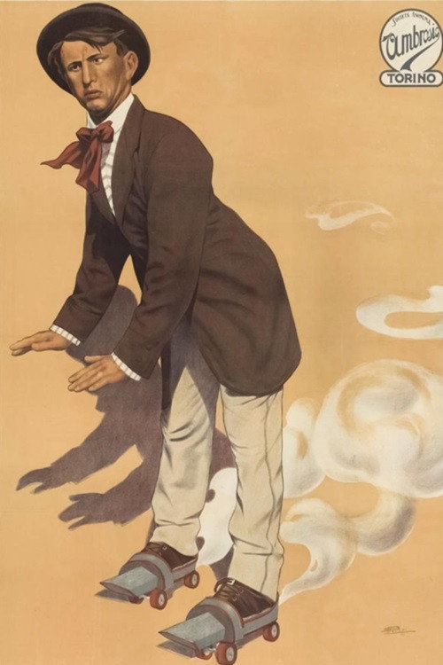 Tweedledum's Auto-Skates Poster