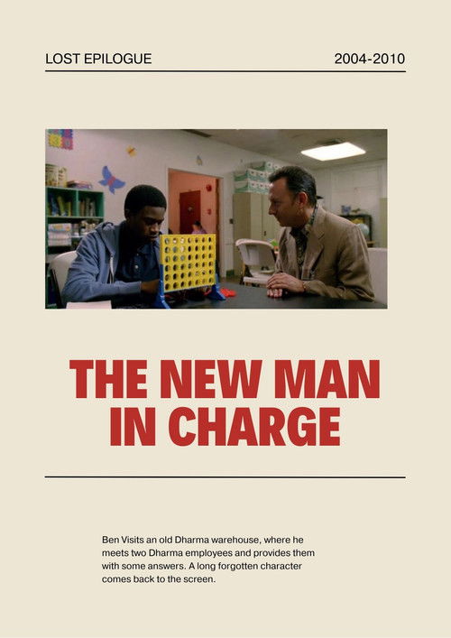 The New Man in Charge Poster