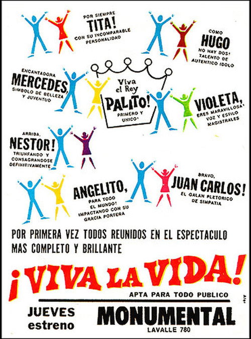 ¡Viva la vida! Poster
