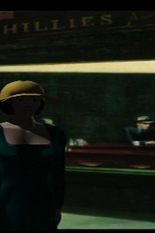 Ventanas de noche Poster