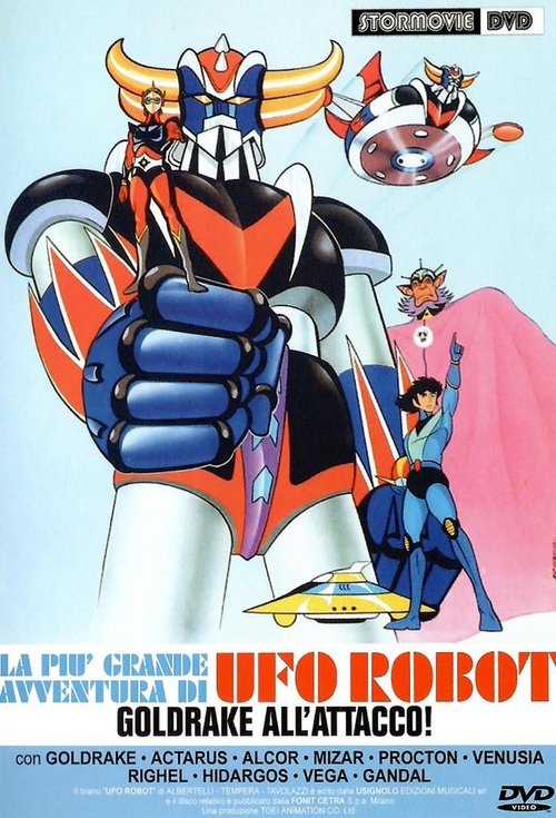 Goldrake All Attacco Poster