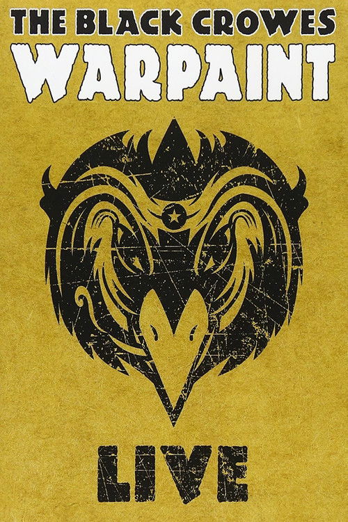The Black Crowes - Warpaint Live Poster