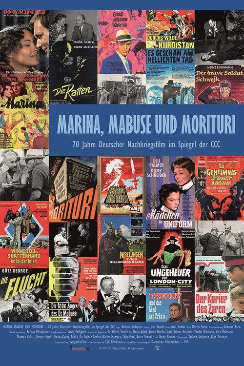 Marina, Mabuse und Morituri Poster